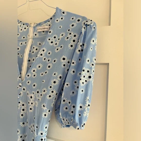 Faithfull the brand Ilia floral mini dress size 4 - Picture 8 of 15